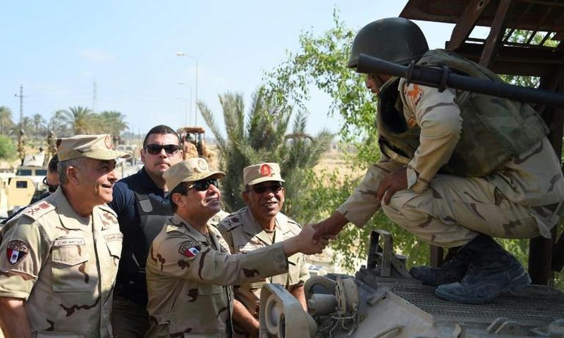 Tough words from Egyptian President Abdel Fattah al-Sisi warning Libya's Turkish-backed unity government forces to halt their advance have raised the prospect of direct Egyptian intervention but analysts say war between Cairo and Ankara is unlikely