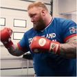 Eddie Hall and Hathor Björnsson Fight Training