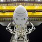 The Crew Dragon spacecraft and the SpaceX Falcon 9 rocket are pictured at Launch Complex 39A at Kennedy Space Center in Florida on May 21, 2020