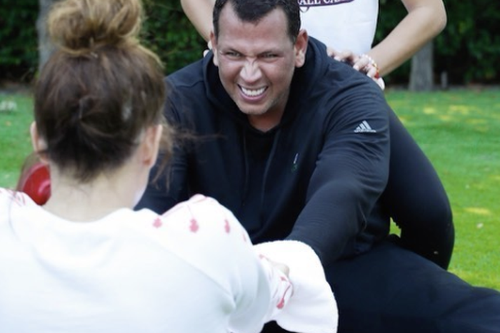 Alex Rodriguez Shares Home Workout Video