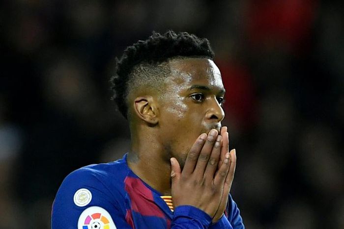 Barcelona's Portuguese defender Nelson Semedo did not train on Thursday following reports he attended a gathering of more than 20 people, against strict health guidelines