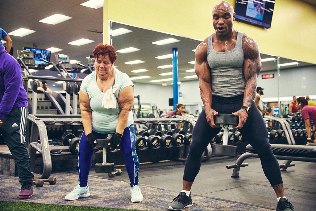 Major Owens trains The Morning Crew at TruFit Gym in Fayetteville, North Carolina.