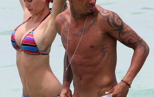 KP Boateng and his wife Melissa Satta