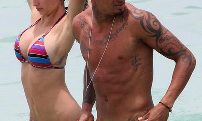 KP Boateng and his wife Melissa Satta