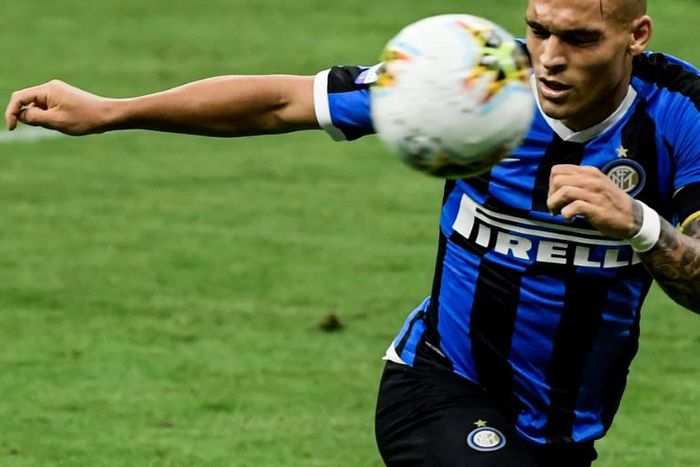 Martinez has scored 12 Serie A goals this season