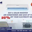 Energy Mondiale introduces new solar inverter air conditioners
