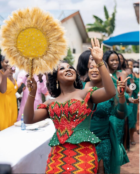 Nancy and her bridesmaids