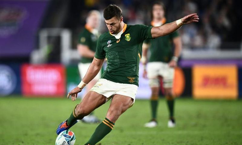 South Africa's Handre Pollard reportedly earns 1.06 million euros a season at Montpellier