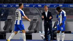 Hertha Berlin coach Bruno Labbadia has started his tenure with two wins