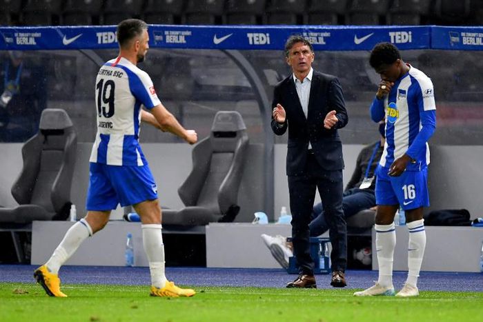 Hertha Berlin coach Bruno Labbadia has started his tenure with two wins