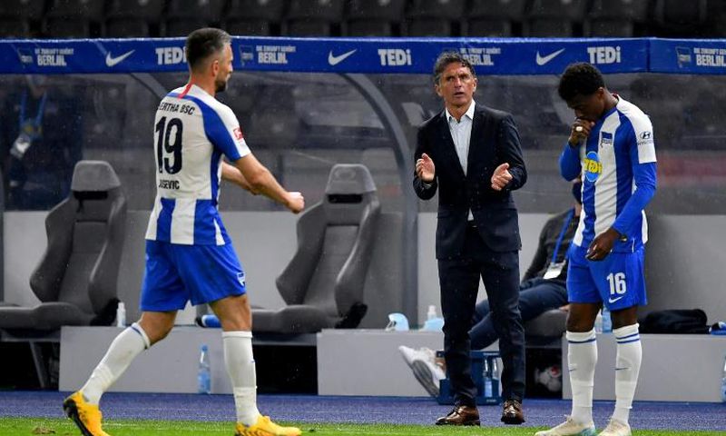 Hertha Berlin coach Bruno Labbadia has started his tenure with two wins