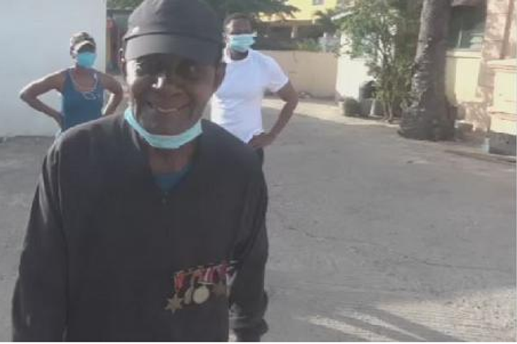 Ghanaian war veteran, 95, raises £18,000 by walking to support COVID-19 fight