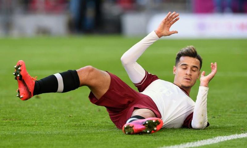 Price is not right: Bayern Munich's on-loan Brazilian Philippe Coutinho