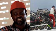 Eric Amankwa Blay takes back 250 bicycles he donated to delegates, party executives