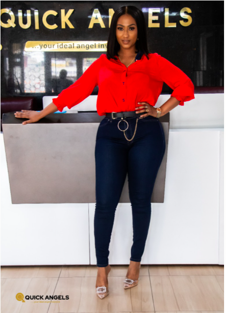Hajia 4Reall lands an investment deal at Quick Angels Limited