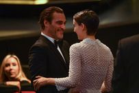 Phoenix and Mara at the closing ceremony of the Cannes Film Festival on May 28, 2017 in Cannes, France.