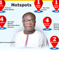 NPP Primaries: 26 hotspots identified. Credit: Graphic.com.gh