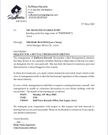 Rufftown Records' letter to Fantana