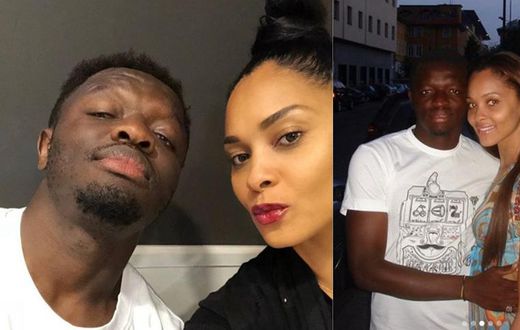 Cute photos of Sulley Muntari and wife Menaye