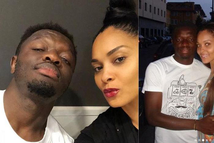 Cute photos of Sulley Muntari and wife Menaye