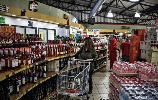 Until Monday, alcohol sales were banned under South Africa's strict lockdown regulations which came into effect on March 27