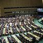US President Donald Trump speaks during the 74th Session of the United Nations General Assembly at UN headquarters in New York on September 24, 2019 -- this year's edition of the meeting may end up being held by videoconference