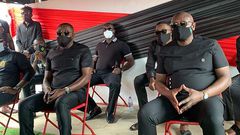 Despite, Ernest Ofori Sarpong, Kennedy Osei, others spotted at Kwadwo Wiafe’s one-week memorial