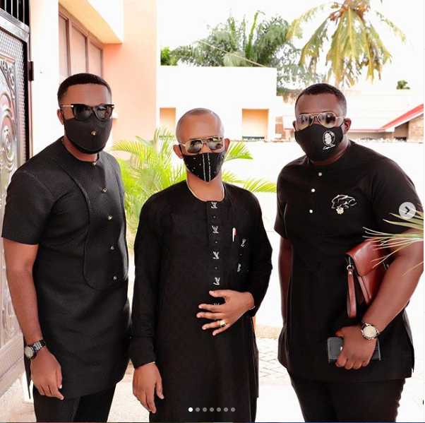 Spotted at Kwadwo Wiafe's funeral