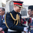 Private Joseph Hammond with Prince Harry