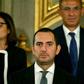 Any Serie A return date is linked to Italy's 'contagion curve,' says Sports Minister Vincenzo Spadafora (centre)