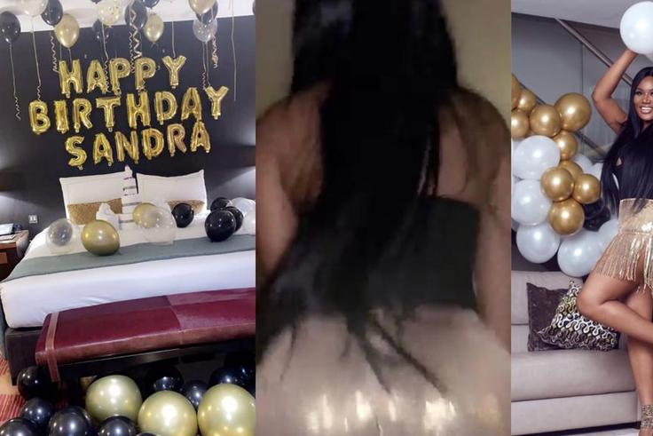 Sandra Ankobiah birthday party