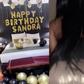 Sandra Ankobiah birthday party