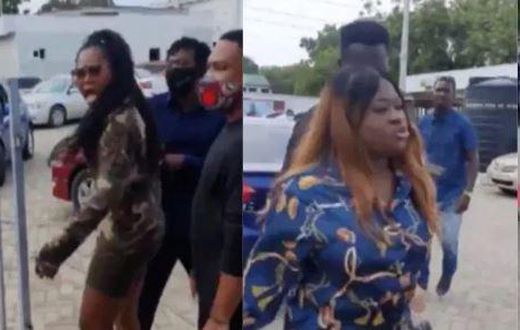 Sista Afia and Freda Rhymz fight at TV3
