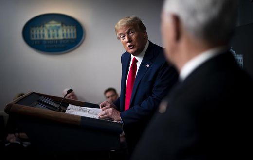 Trump and Cuomo Put Aside Disputes During White House Meeting