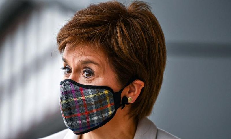 Scotland's First Minister, Nicola Sturgeon, has seen her popularity surge as a result of her handling of the response to the coronavirus pandemic
