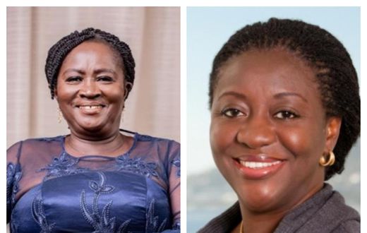 Naana Opoku-Agyemang and Brigitte Dzogbenuku