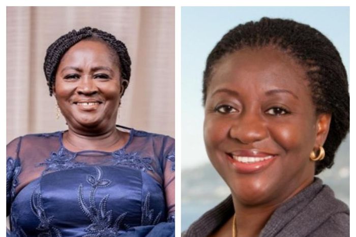 Naana Opoku-Agyemang and Brigitte Dzogbenuku