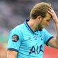 Tottenham striker Harry Kane reacts after having a goal disallowed by VAR