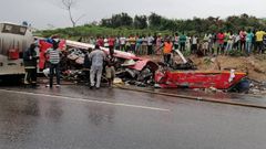 Surviving driver banned for life; jailed one year after accident claimed 34 lives