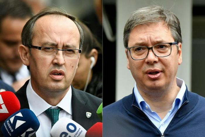 Kosovo's Prime Minister Avdullah Hoti held a video summit with Serbian President Aleksandar Vucic