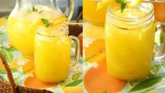 Mango ginger lemonade