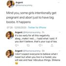 “Some girls intentionally get pregnant and abort just to have big boobs” - Lady drops top secret