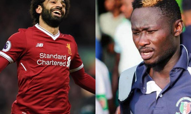Mohamed Salah and Eric Bekoe