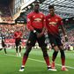 Manchester United could have Paul Pogba (left) and Marcus Rashford (right) fit for when the Premier League returns