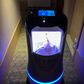 This robot is capable of taking elevators and navigating hallways to deliver food to hotel guests