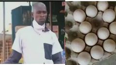 Pastor sells eggs in the streets to feed 6 six children as he awaits reopening of churches