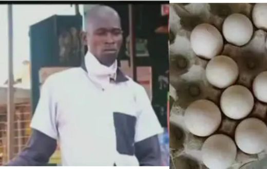 Pastor sells eggs in the streets to feed 6 six children as he awaits reopening of churches