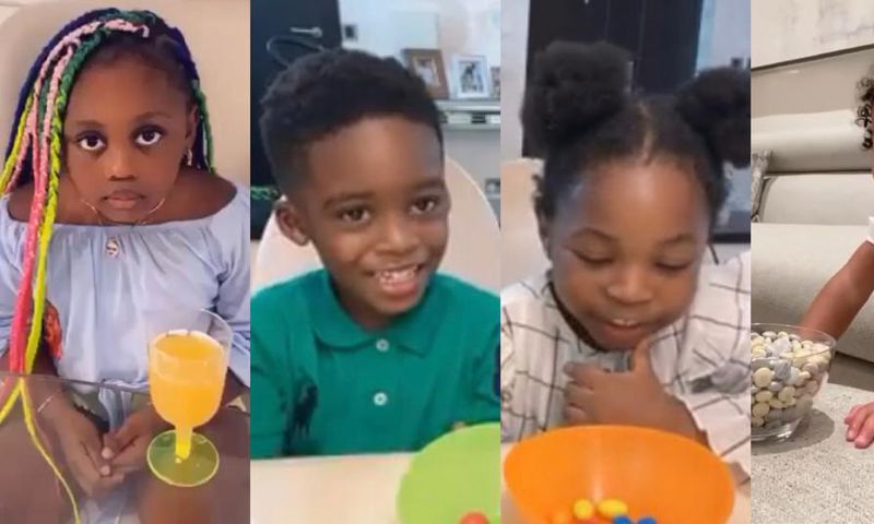 Children of Nana Akua Addo, Tiwa Savage, Davido and Kylie Jenner