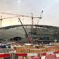 The Education City stadium, seen here under construction in May last year, is the third to be completed among eight venues Qatar is readying for the 2022 World Cup