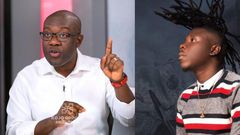 Stonebwoy and Kojo Oppong Nkrumah